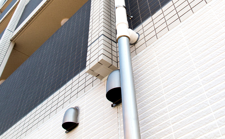 雨どい工事 施工実績